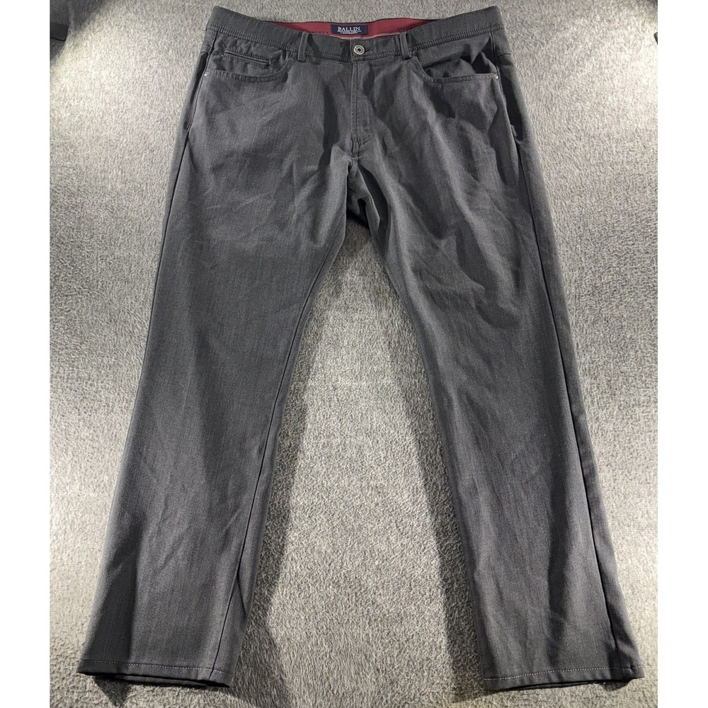 MENS BALLIN PERFORMANCE LIBERTY CRESCENT Wool Blend 5 POCKET PANTS SIZE 38x30